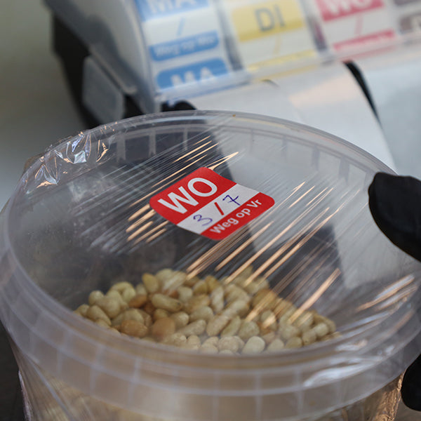HACCP woensdag dagsticker voedselverpakking | EETikon
