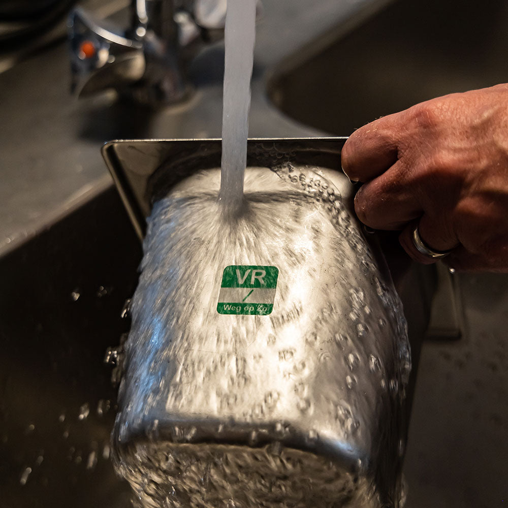 Oplosbare vrijdag sticker onder kraan gastronoom bakje EETikon
