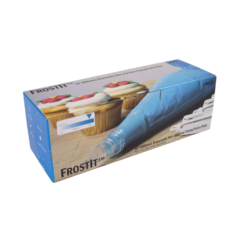 Spuitzakken blauw anti slip 100 per rol