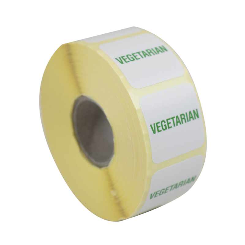 Vegetarische stickers bestellen op rol | EETikon