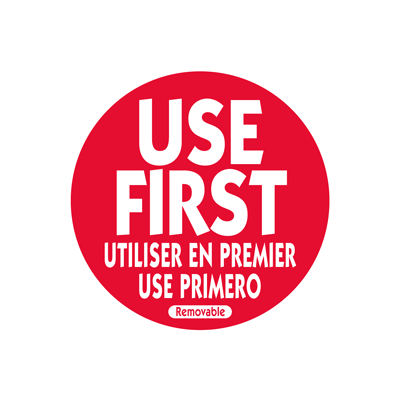 HACCP Use first red label | EETikon