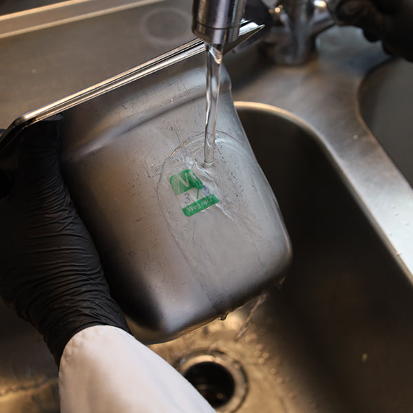 HACCP Vrijdag stickers water oplosbaar kraan | EETikon