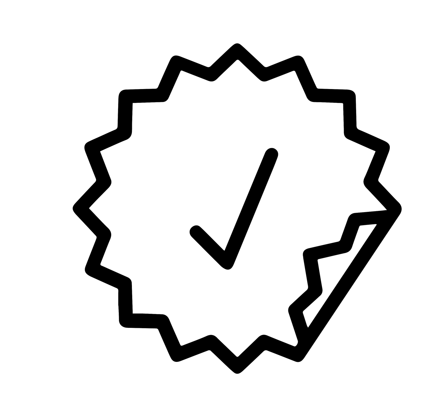 Visual logo EETikon vinkje